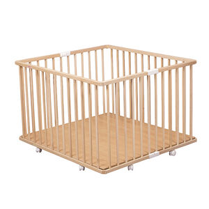 Parc pliant évolutif Gaby vernis bois 