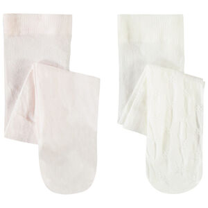 Paire de chaussettes mi-longues chiffon scintillant pour fille 