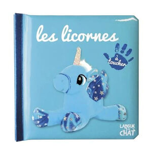 Livre touche-à-tout Les licornes 