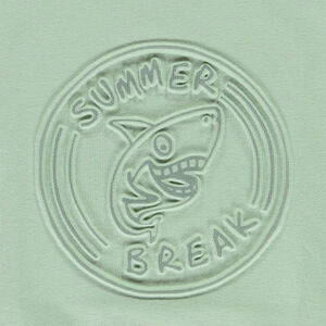 Sweat molleton oversize à print en relief pour bébé garçon 