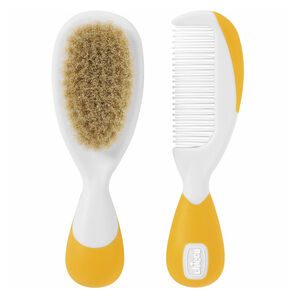Brosse et peigne - Orange 