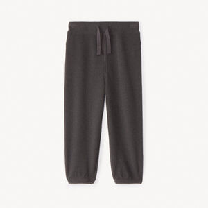 Jogging en velours uni pour bébé garçon 