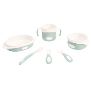 Set repas 6 pièces Yummix vert 