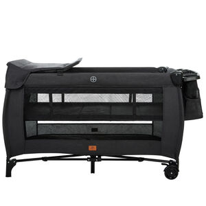 Lit de voyage avec accessoires Top All In noir 