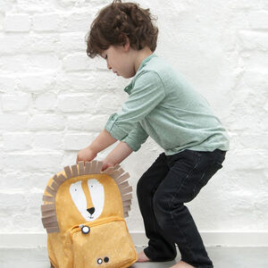 Sac à dos bébé en coton - Mr. Lion Main Sac à dos bébé en coton - Mr. Lion