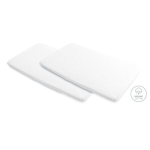 Lot de 2 draps housse pour lit de voyage Calao light/Iris² 