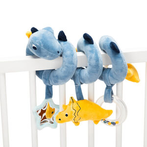 Spirale d'activités en polyester Mes amis les dinos 