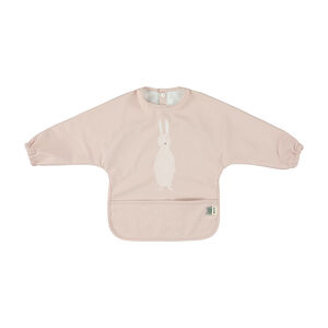Bavoir tablier imperméable à poche Mrs. Rabbit rose 