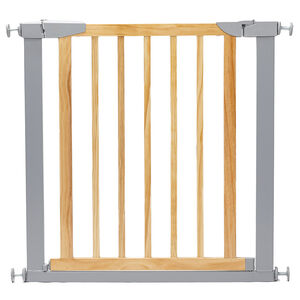 Barrière de sécurité par pression Optiwood 2.0 en bois - naturel 