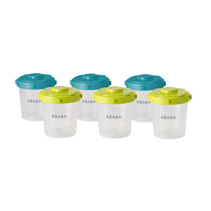 Set de 6 pots de conservation Clip 250ml  