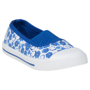 Babies fleuries en toile avec élastique pour bébé fille 