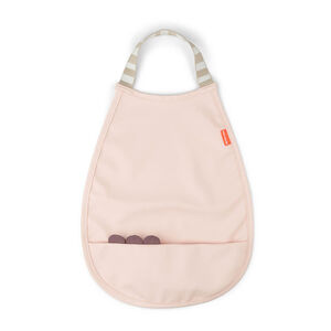 Bavoir avec élastique Croco Rose 