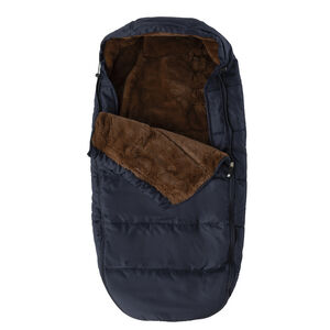 Chancelière doublée sherpa Ocho bleu marine 