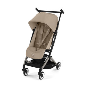 Poussette canne ultra-compacte Libelle taupe/almond beige 