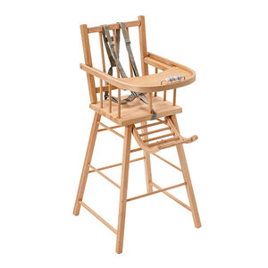 Chaise-haute traditionnelle André bois 