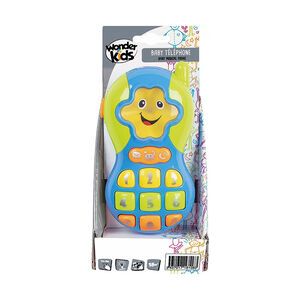 Téléphone musical et lumineux (coloris aléatoire) 