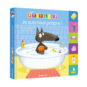 Livre imagier flaps "P'tit Loup - Je suis tout propre" 