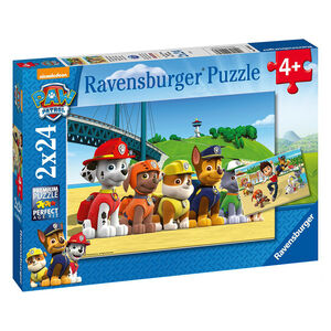 Puzzles 2 x 24 Pièces Chiens Héroïques Pat'Patrouille 