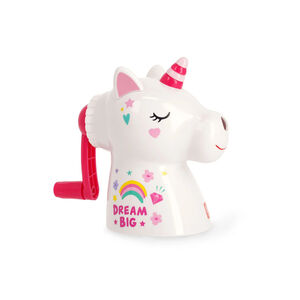 Taille-crayon à manivelle licorne Dream Big 