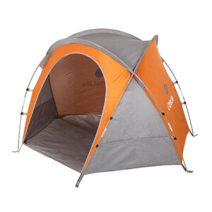 Tente de plage anti-UV compacte orange 