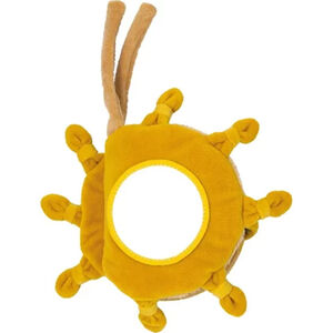 Livre d'éveil en tissu - Felix & Leo soleil - Ocre 