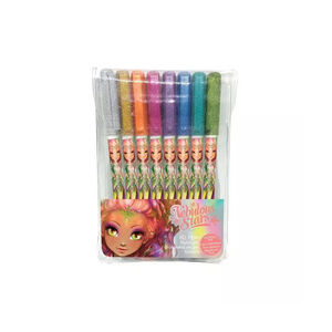Pack de stylo en gel 8 couleurs (modèle aléatoire) 