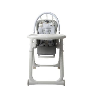 Chaise haute réglable multifonctions Harper gris 