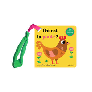 Livre poussette - Où est la poule ?  