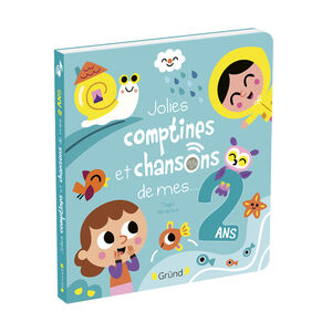 Livre sonore Jolies comptines et chansons de mes 2 ans 