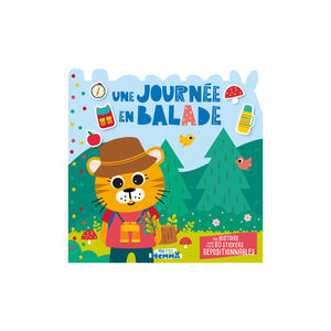 Livre Une journée en balade avec stickers 