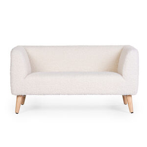 Banc pour enfant Teddy blanc 