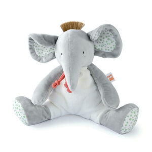 Peluche éléphant Couleurs Savane 30 cm 