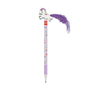 Crayon à papier avec gomme Licorne 