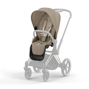 Habillage de siège pour poussette Priam 4/e-Priam 2 cozy beige 