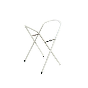 Support pour baignoire + tuyau d'évacuation - Blanc 