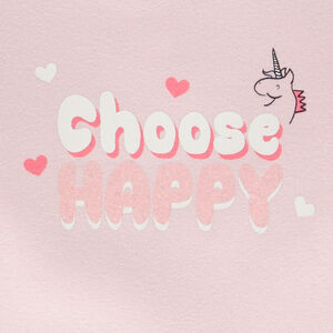 Sweat en molleton avec print pour bébé fille 