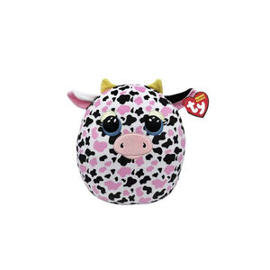 Coussin peluche Squish a Boos 20 cm Milkshake la vache 