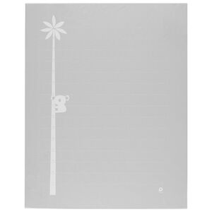 Tapis de parc avec toise Koala - Gris 