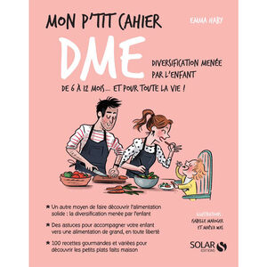 Livre Mon p'tit cahier Diversification menée par l'enfant 