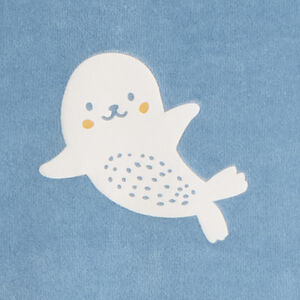 Dors-bien en velours printé pour bébé garçon 