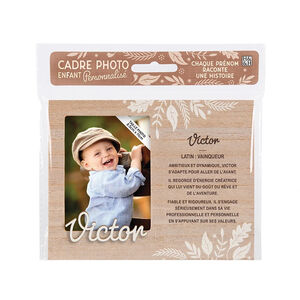 Cadre photo personnalisé 18,5 x 14,5 cm Victor 