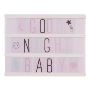 Boite à lumière - Lampe de chevet - Multicolore  