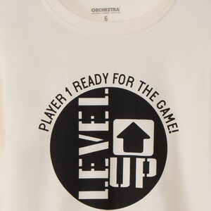 T-shirt manches longues printé pour garçon 