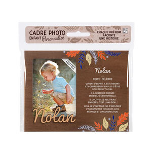 Cadre photo personnalisé 18,5 x 14,5 cm Nolan 