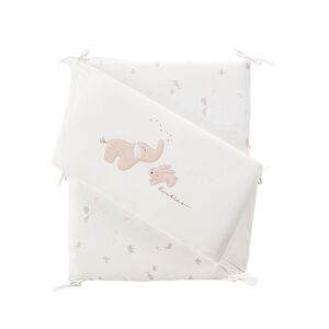 Tour de lit veloudoux Bali, Moka & Snow  