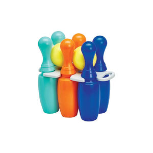 Jeu 6 quilles de bowling 23 cm 