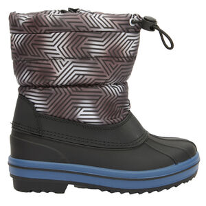 Après-ski zippés imprimé graphique pour bébé garçon 