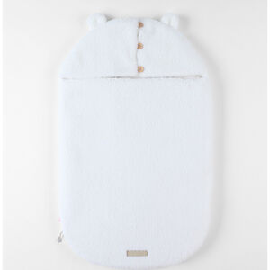 Nid d'ange Sherpa pour siège auto 0+ M&M Ecru 