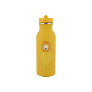 Gourde en acier inoxydable 500 ml - Mr Lion - Jaune Main Gourde en acier inoxydable 500 ml - Mr Lion - Jaune