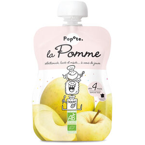 Gourde de pomme bio - 120g 